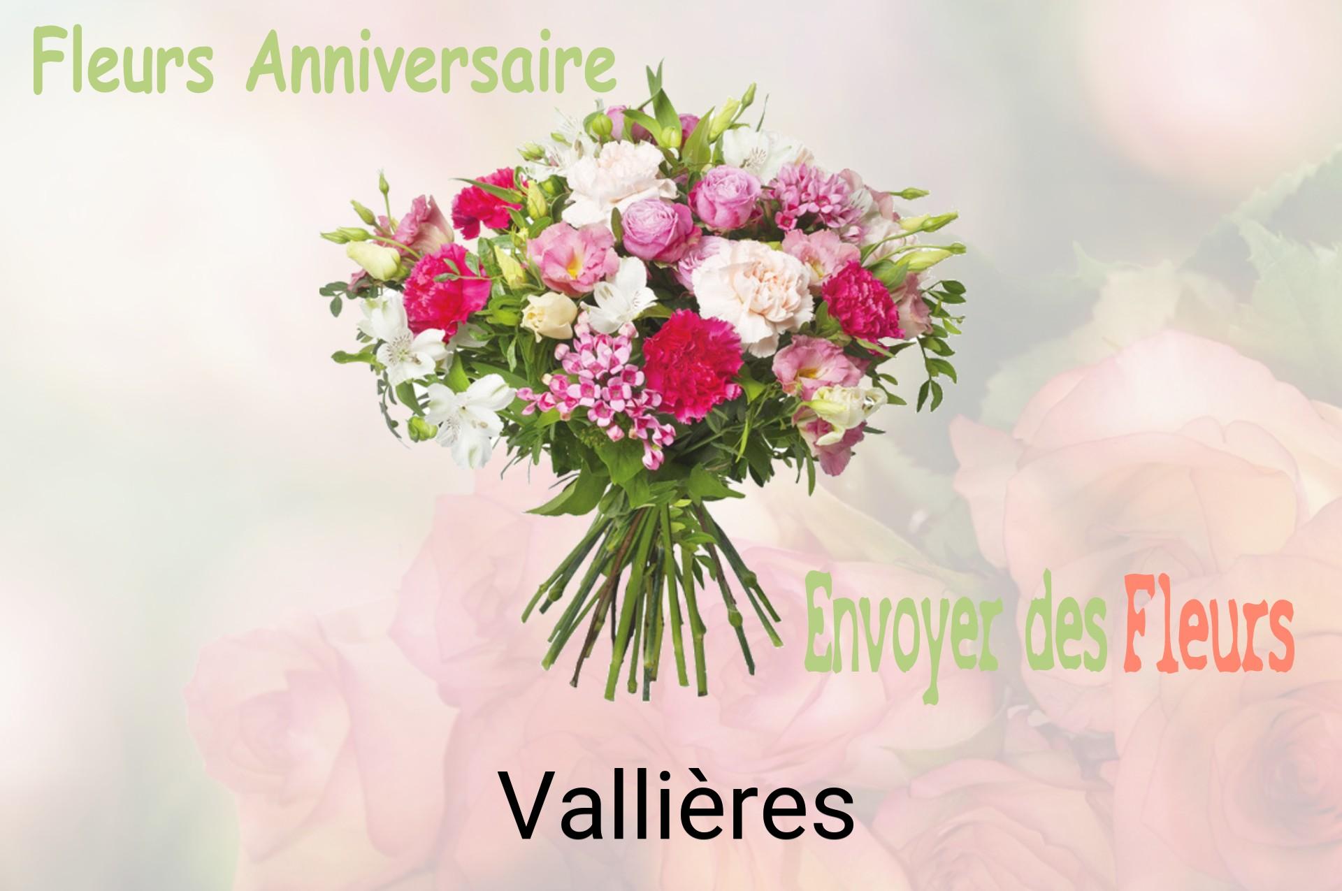 Bouquet de fleurs d’anniversaire livré à Vallières